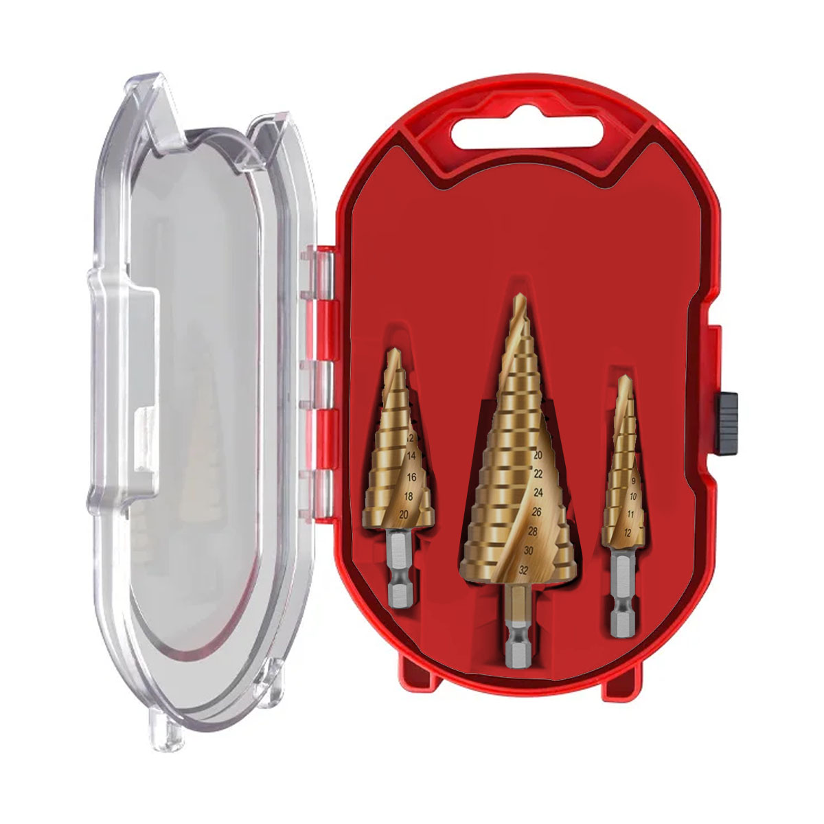 Set de Brocas Cónicas Helicoidales