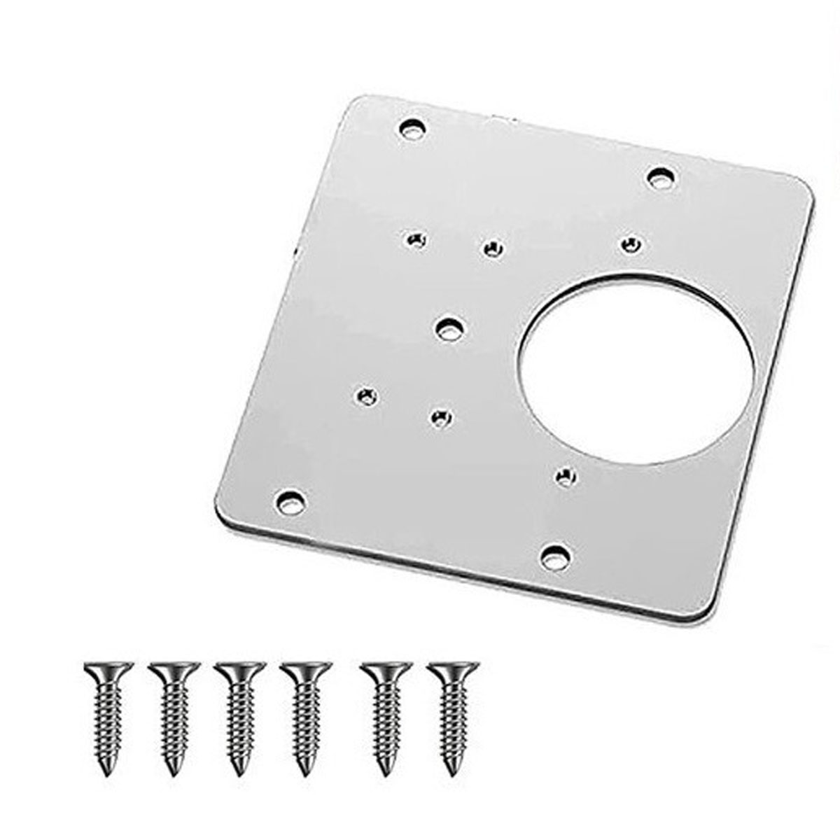 Placa para Reparación de Bisagras 9x9 cms