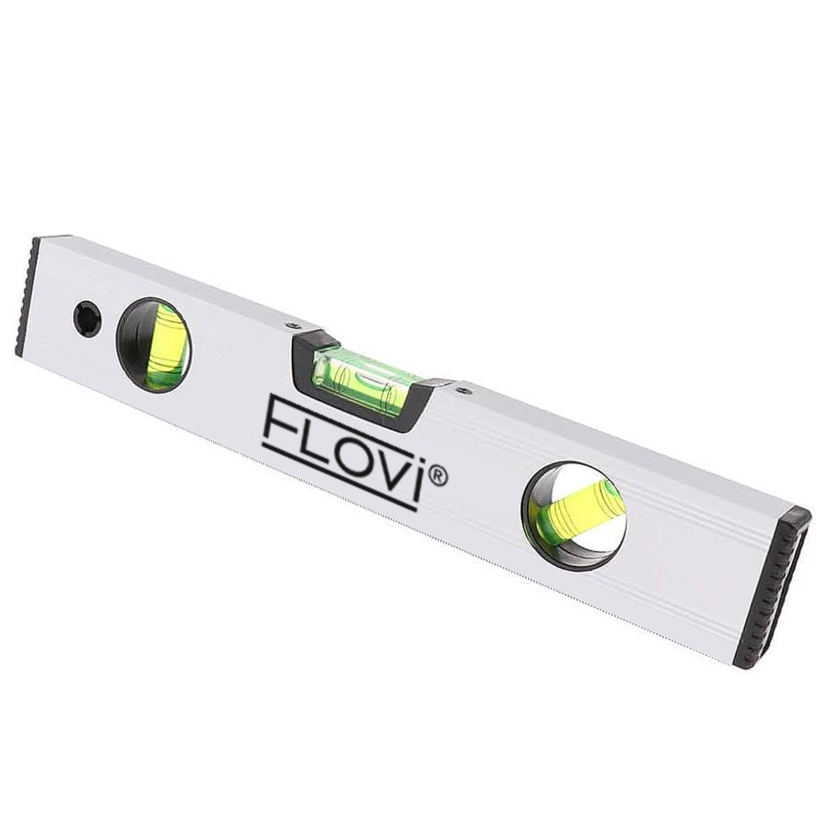 Nivelador Imantado 1200 mm con 3 niveles de burbuja, Marca Flovi