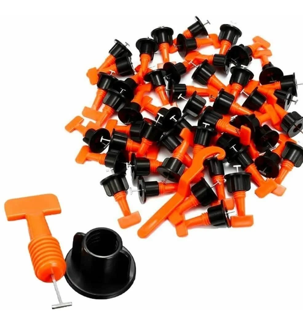 Kit Nivelador Cerámicas 50 Unidades + Llave, Marca Flovi
